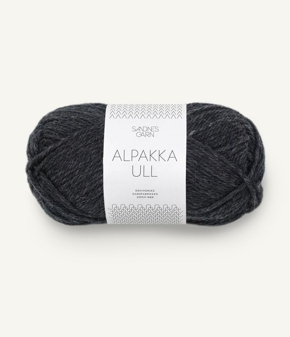 Hovedbilde Alpakka Ull 1088 Charcoal Melange